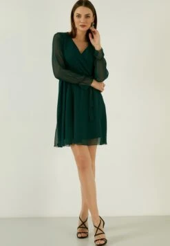 LELA Mini- Jurk - Petrol Blue -Anna Field Winkel 03dfb18069eb49e7a9d45aeb4aeaef3b