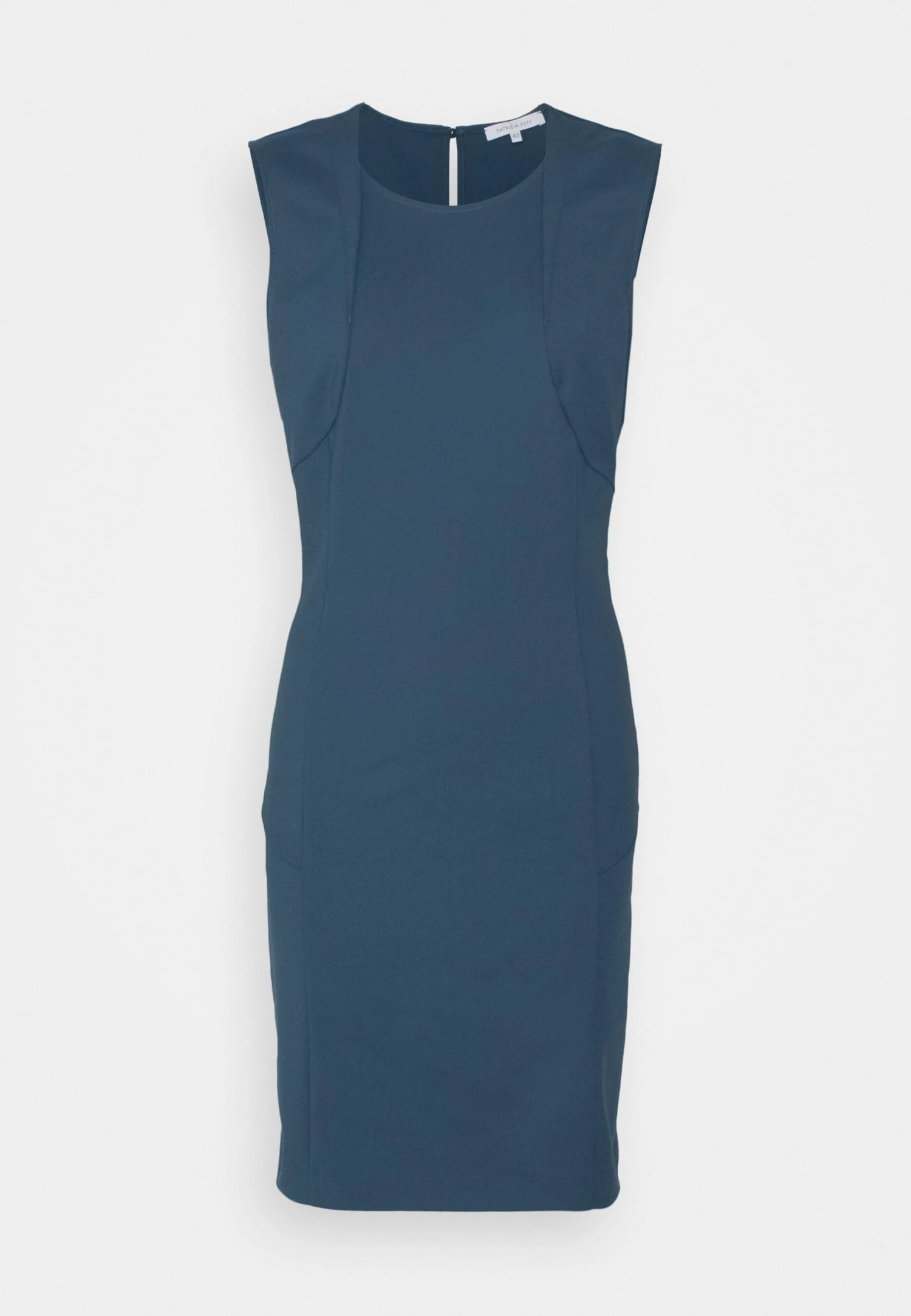 Patrizia Pepe Abito Dress - Etui-Jurk - Petrol Blue 7 Patrizia Pepe Abito Dress - Etui-Jurk - Petrol Blue - Afbeelding 5