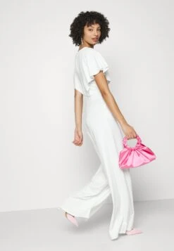 Wedding Betty V Neck Wrap - Jumpsuit - White -Anna Field Winkel 0724197d75d64a33a631040152bfbb19