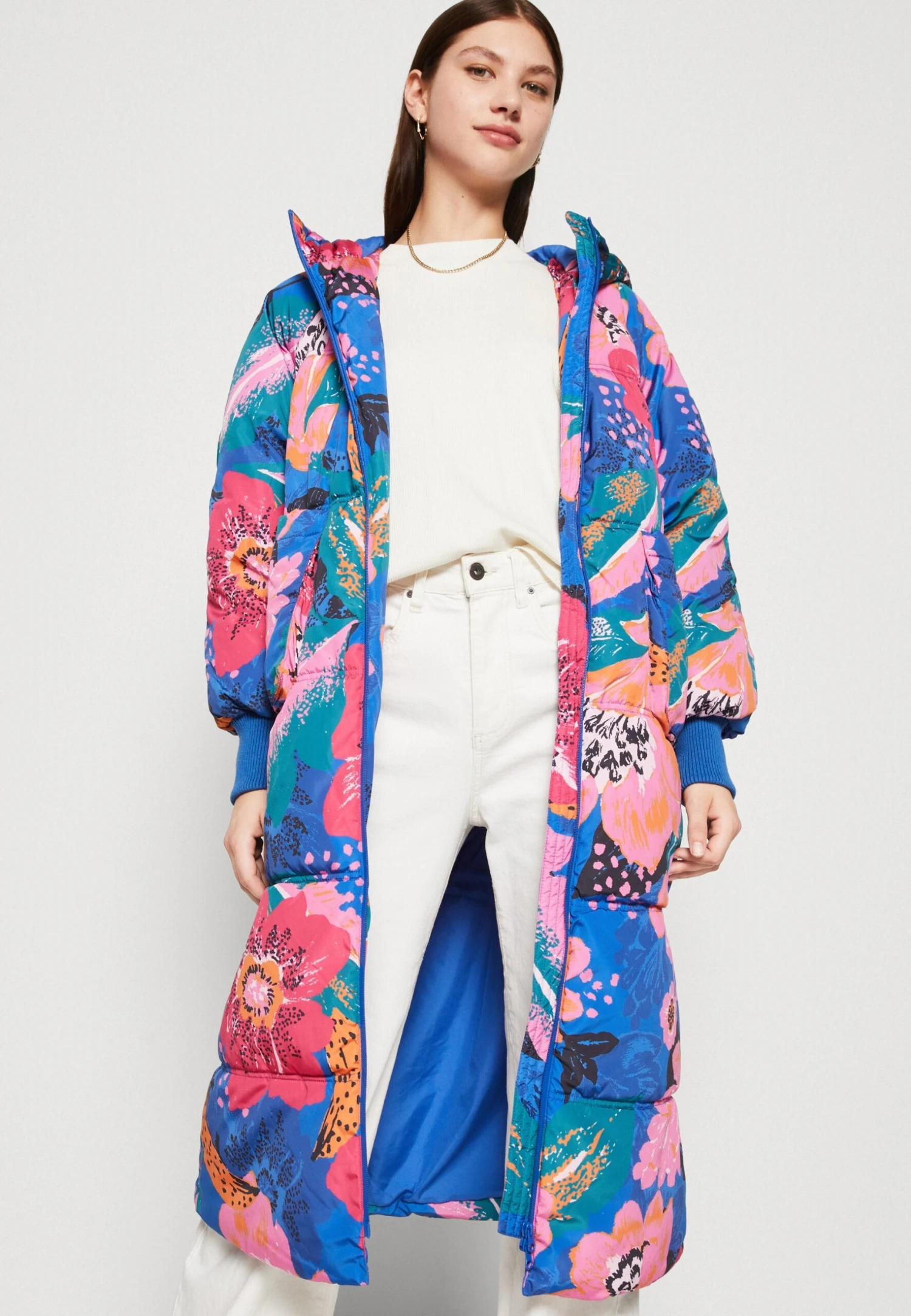 Yassimilly Padded Coat - Winterjas - Blue Iolite/Milana 6 Yassimilly Padded Coat - Winterjas - Blue Iolite/Milana - Afbeelding 4