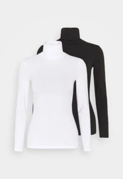 Anna Field 2 Pack - Longsleeve - Black/White -Anna Field Winkel 0fcff950906943e8a3b550c9d4c8162c