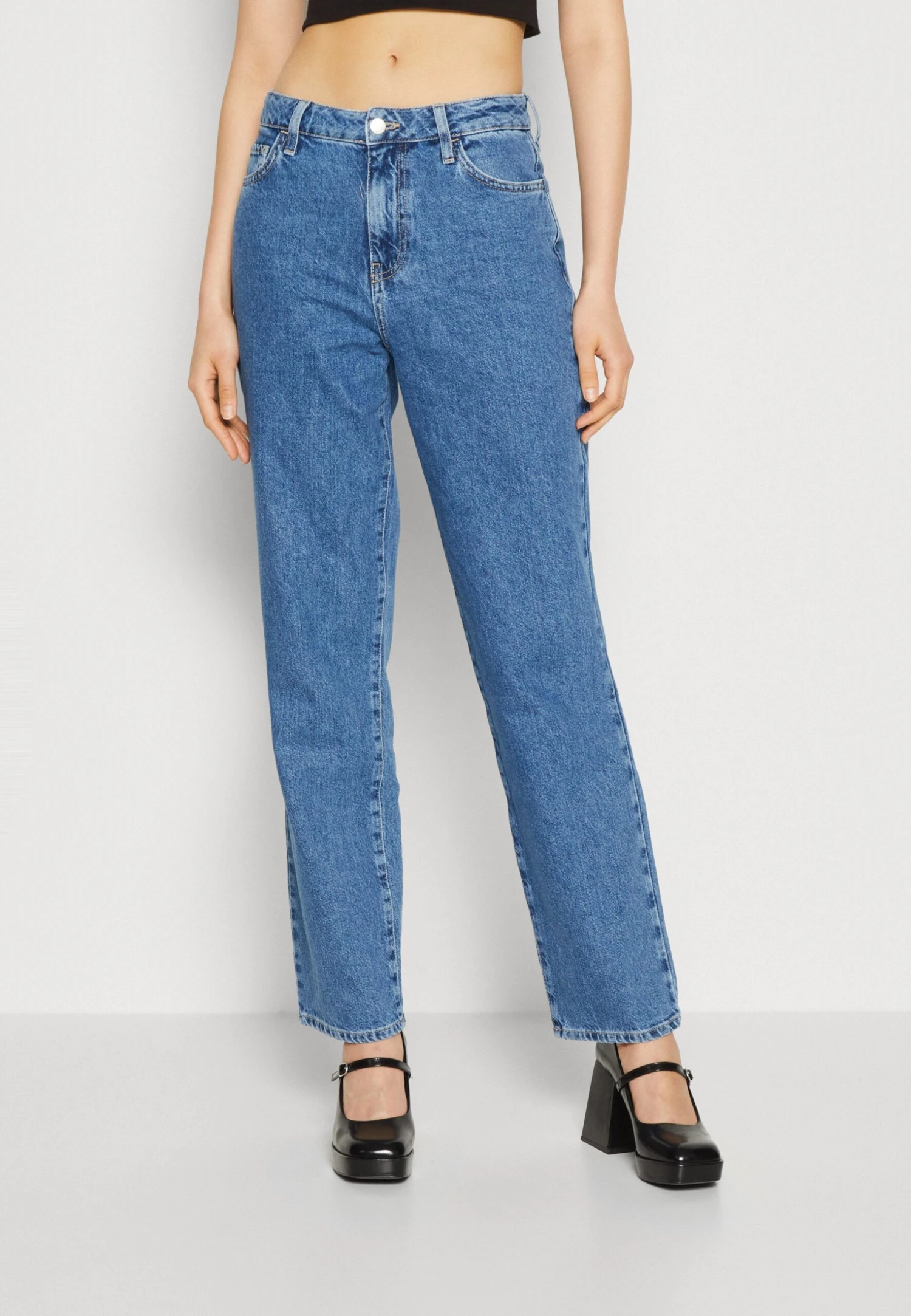 Even&Odd Straight Leg Jeans - Blue Denim 3 Even&Odd Straight Leg Jeans - Blue Denim