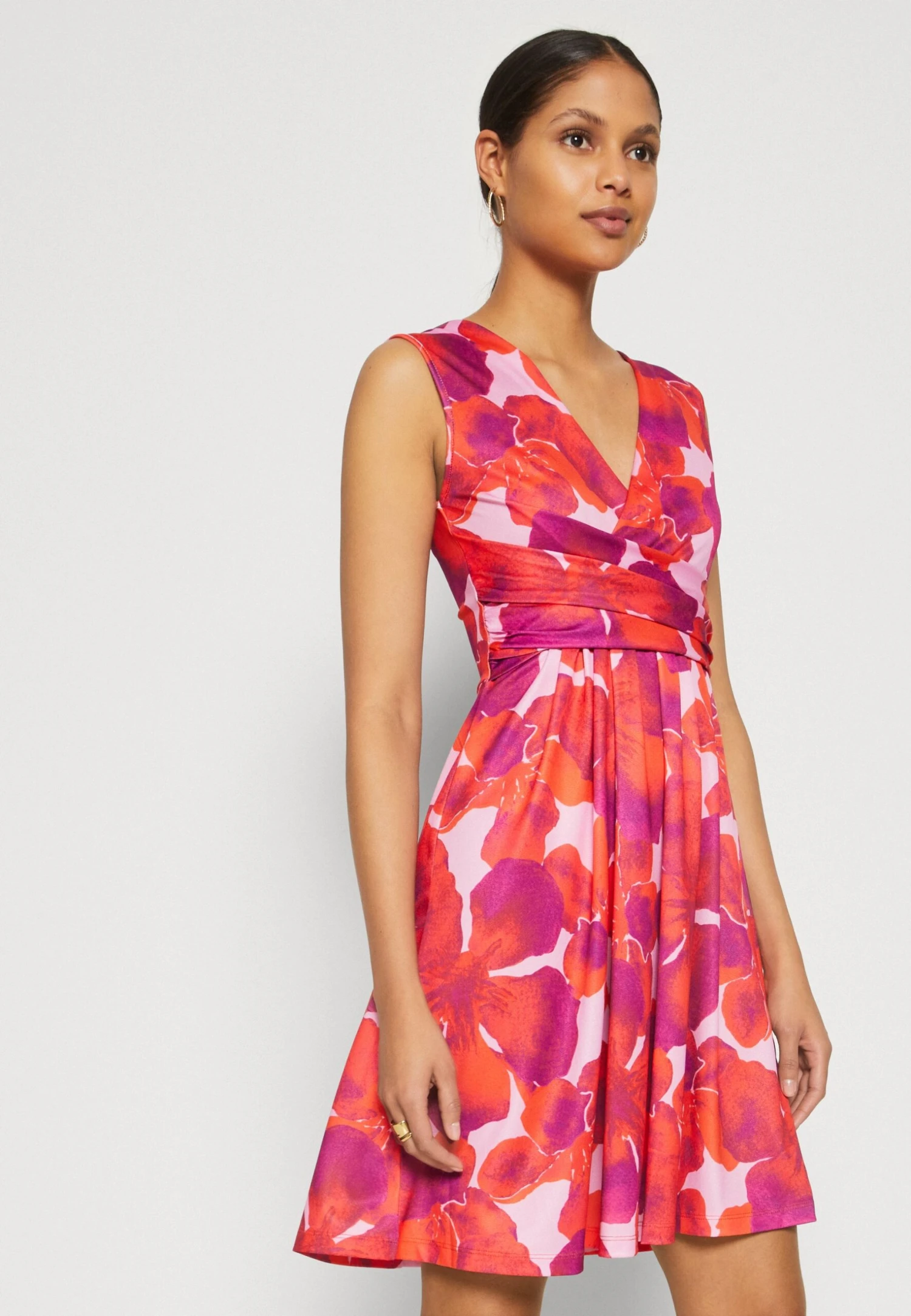 Anna Field Jerseyjurk - Red/Pink 8 Anna Field Jerseyjurk - Red/Pink - Afbeelding 6