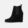 Anna Field Leather Winter Boot - Enkellaarsjes Met Hoge Hak - Black -Anna Field Winkel 19c10b30333c4b2b9da1e3bbbe7642b0