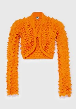 Spiky Cardigan - Vest - Orange -Anna Field Winkel 221155d3f7de4ba5a317831ed9235ed4