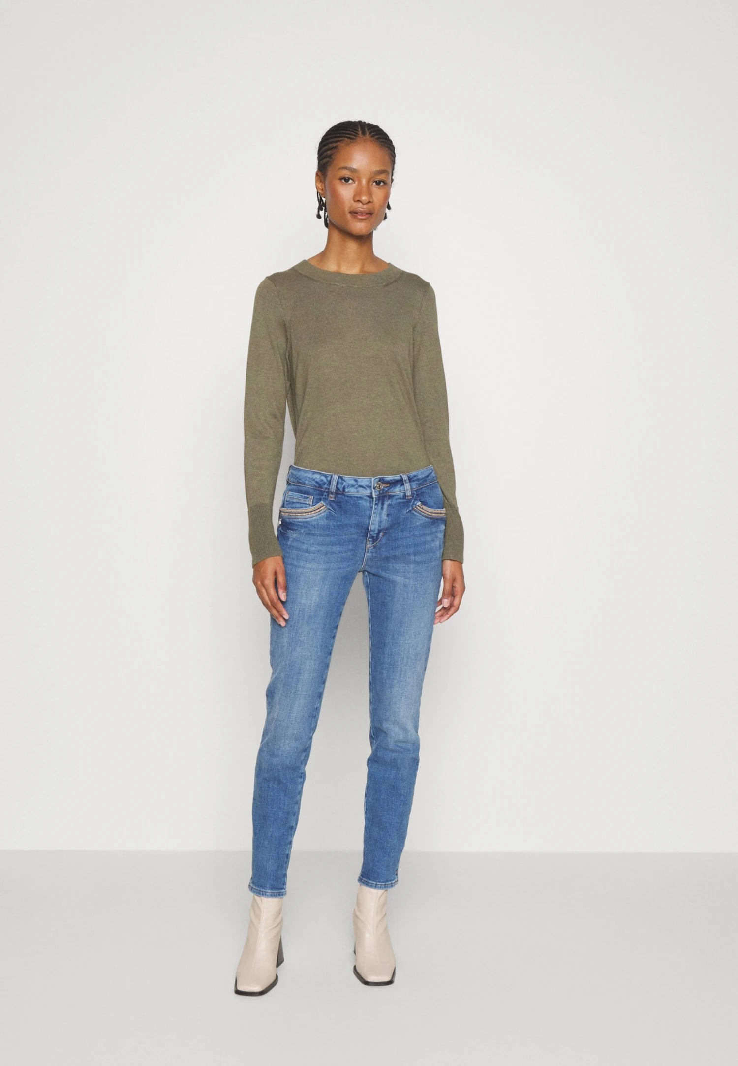 Mos Mosh Sumner Vivid - Slim Fit Jeans - Blue 7 Mos Mosh Sumner Vivid - Slim Fit Jeans - Blue - Afbeelding 5