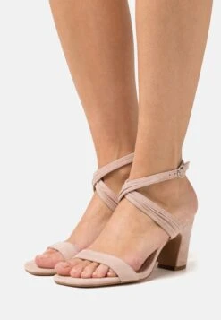 Anna Field Leather- Sandalen Met Hoge Hak - Rose Gold-Coloured