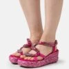 Alma En Pena Sandalen Met Sleehak - Fuxia -Anna Field Winkel 2707cedf0f5b4703bd6a2b1401c44f45