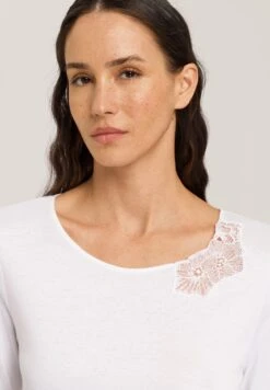 HANRO Naila - Nachtjapon - White -Anna Field Winkel 281ea46677914ec89255bcc161a77708