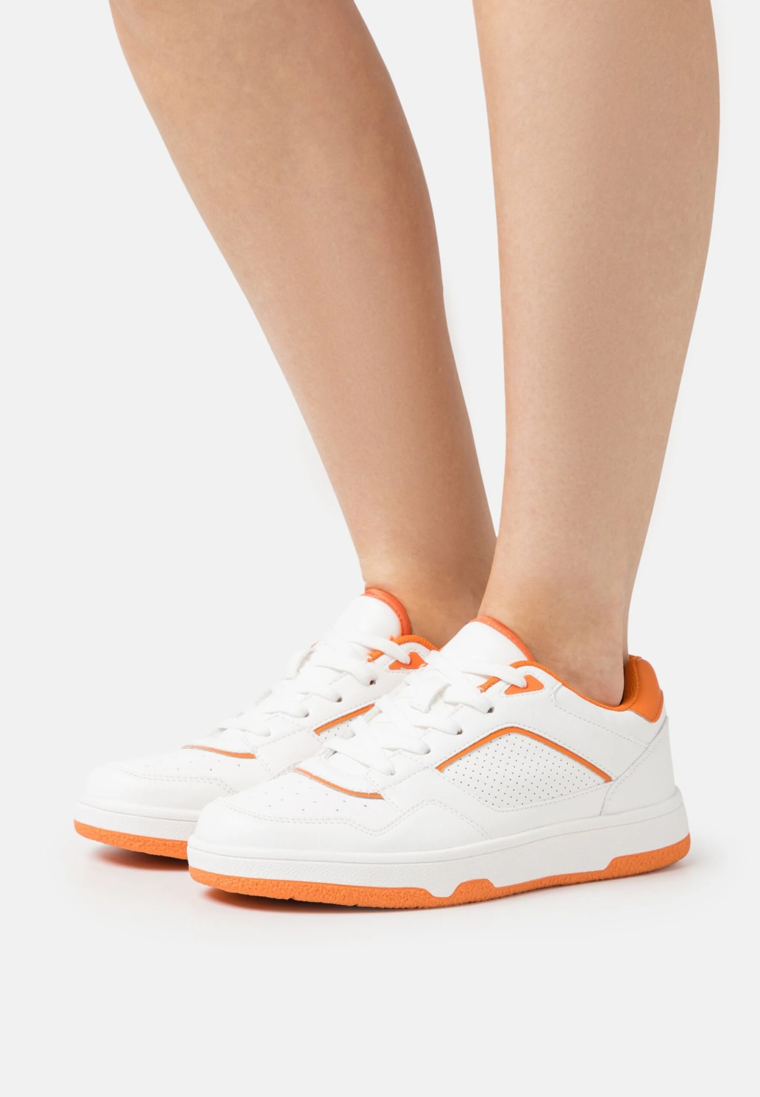 Sneakers Laag - White/Orange 3 Sneakers Laag - White/Orange