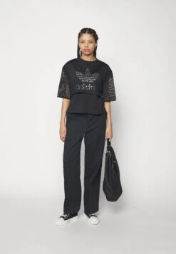 Adidas Originals Big Logo Tee 2 In 1 - T-Shirt Print - Black -Anna Field Winkel 2beb5aece7ce456193f1b8b989f97297