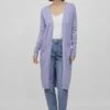Vila Viril Long Cardigan - Vest - Sweet Lavender -Anna Field Winkel 2dbe9819c22444c782f9776924820e70