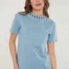 LELA Regular Fit - T-Shirt Print - Baby Blue 1 LELA Regular Fit - T-Shirt Print - Baby Blue -Anna Field Winkel 3381f59ccaf5499390a06a6660667a16