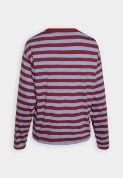 Monki Longsleeve - Dark Red/Blue -Anna Field Winkel 3ed181beddaf419b8f42b6d94194ef97