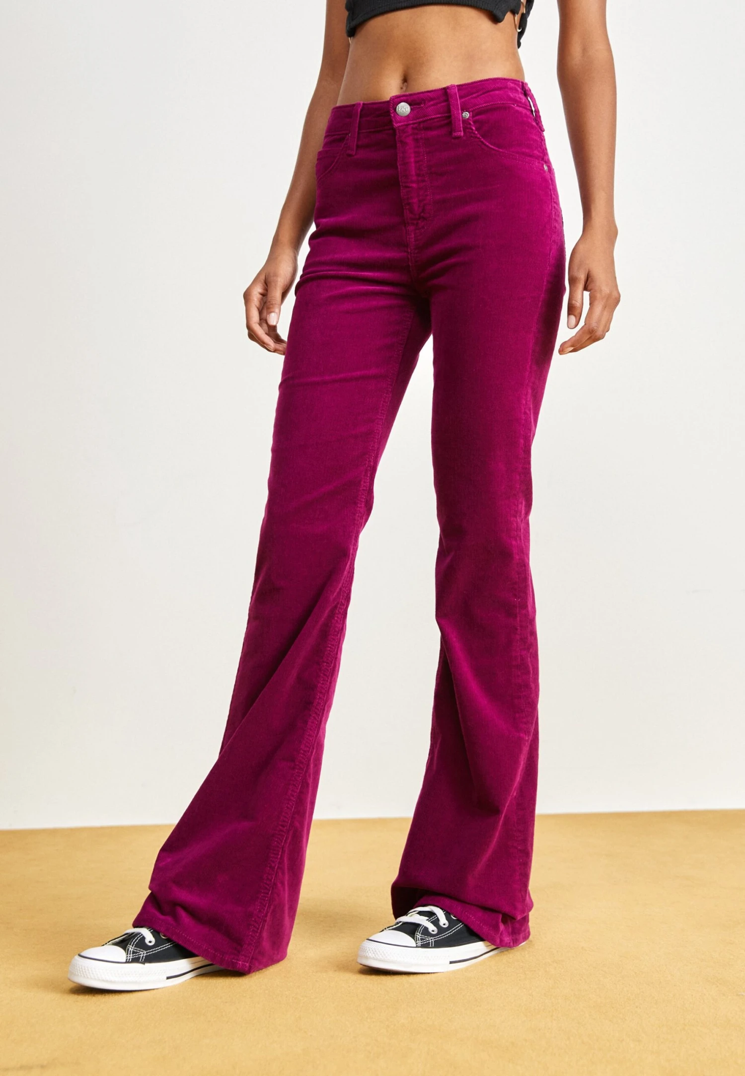 Lee Breese - Flared Jeans - Foxy Violet 3 Lee Breese - Flared Jeans - Foxy Violet
