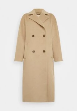 COLOURFUL REBEL Koko Fringe Coat - Mantel - Camel -Anna Field Winkel 420d42527a8d4ed1a4de6be0fbfff791