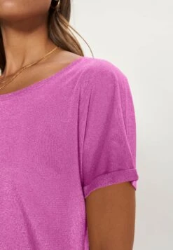 Mos Mosh Kay Tee - T-Shirt Basic - Vivid Viola 11 Mos Mosh Kay Tee - T-Shirt Basic - Vivid Viola -Anna Field Winkel 4709a0627ab34dd095b85e7659f6456e