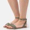 Anna Field Leather - Sandalen - Khaki