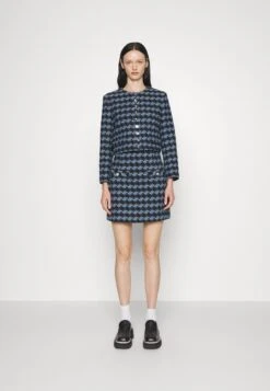 Sandro Recoupe - Blazer - Bleu/Noir -Anna Field Winkel 581025cfeebb4a8f8d002e0a24071586