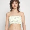 Seafolly Summer Crush Shirred Long Line Bandeau - Bikinitop - Off-White -Anna Field Winkel 5fe43edad53a4ad79e0d2182d47e1e46