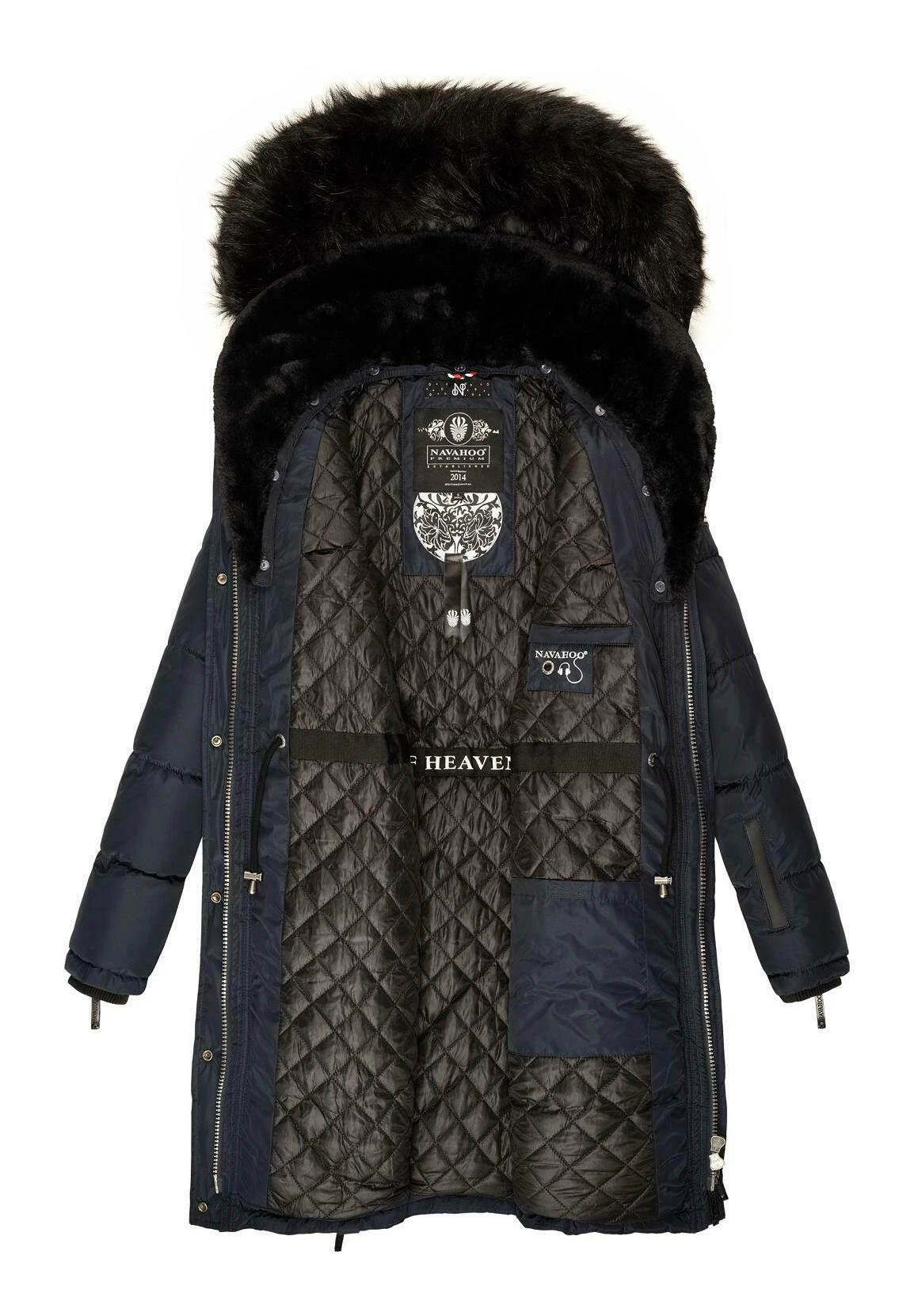 Navahoo Sinja - Winterjas - Dark Blue 10 Navahoo Sinja - Winterjas - Dark Blue - Afbeelding 8