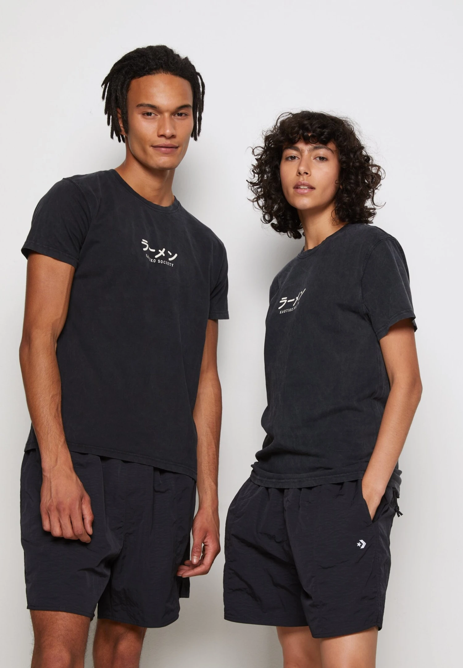 Kaotiko Washed Ramen - T-Shirt Print - Black 5 Kaotiko Washed Ramen - T-Shirt Print - Black - Afbeelding 3