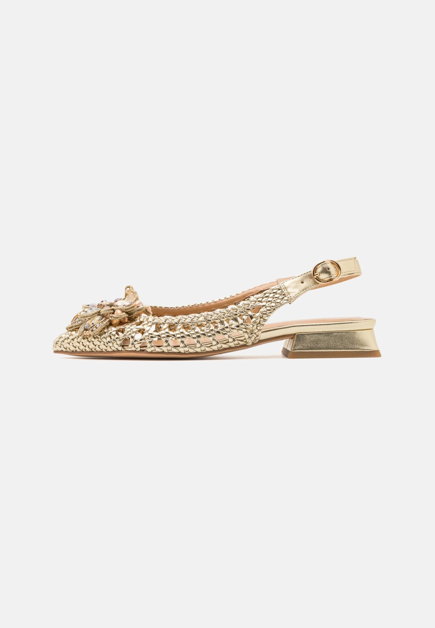Alma En Pena Slingback Ballerina´S - Diva Gold 4 Alma En Pena Slingback Ballerina´S - Diva Gold - Afbeelding 2