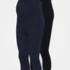 2 Pack Capri - Legging - Black/Dark Blue -Anna Field Winkel 71d8a281db664737a00876f4a064132c