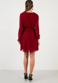 LELA Mini- Jurk - Bordeaux -Anna Field Winkel 74d1d23a325f46848303e7459e248be2