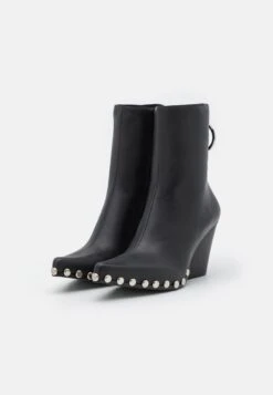 Jeffrey Campbell Walton - Cowboy-/Bikerlaarsjes - Black -Anna Field Winkel 777ea2f9550b482e95b02bf7f8453e19