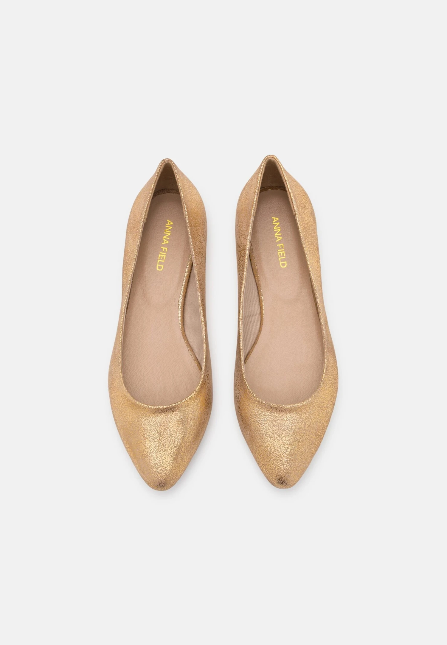 Anna Field Leather - Ballerina'S - Gold 8 Anna Field Leather - Ballerina'S - Gold - Afbeelding 6