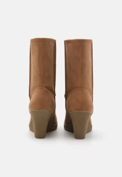 Anna Field Winter Boot - Enkellaarsjes Met Sleehak - Cognac 11 Anna Field Winter Boot - Enkellaarsjes Met Sleehak - Cognac -Anna Field Winkel 7996478d26b54973a4236206968037b1