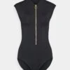 Seafolly Collective Zip Front One Piece - Badpak - Black