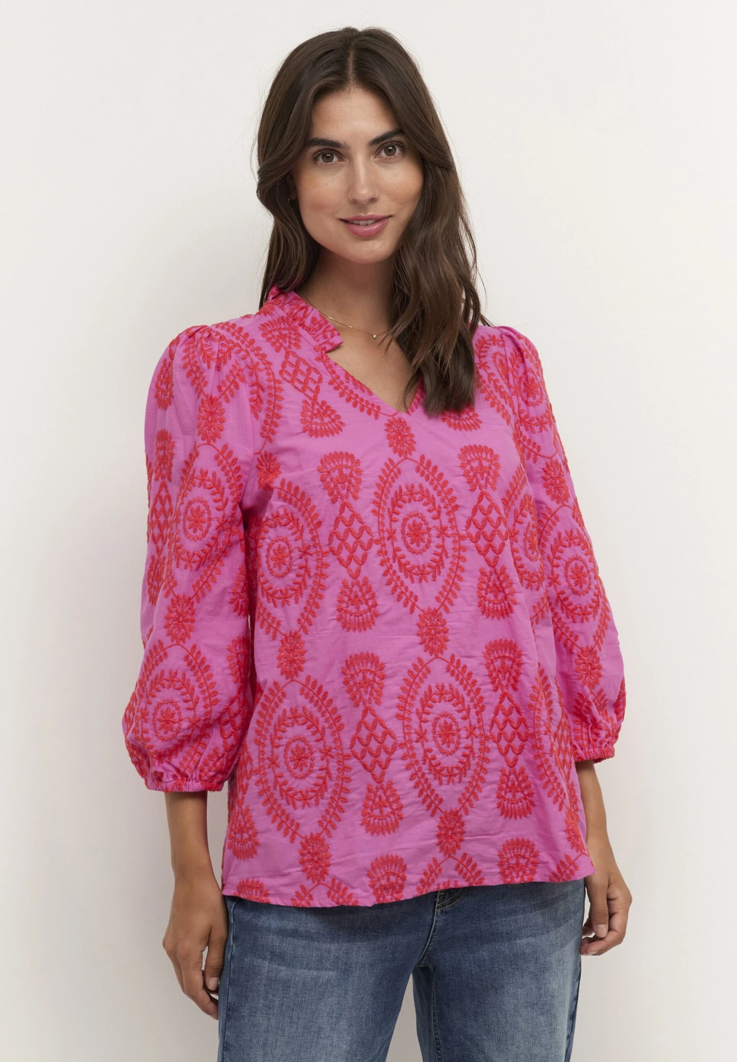 Culture Cutia - Blouse - Fuchsia Pink 3 Culture Cutia - Blouse - Fuchsia Pink