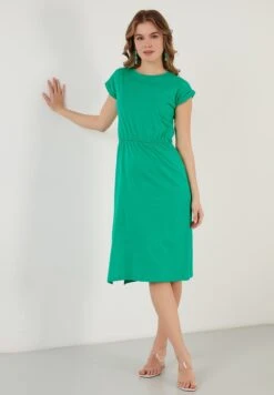 LELA Short Sleeve Midi - Jurk - Benetton Color -Anna Field Winkel 7d6c32ea151f4d3cafba612698aacee0