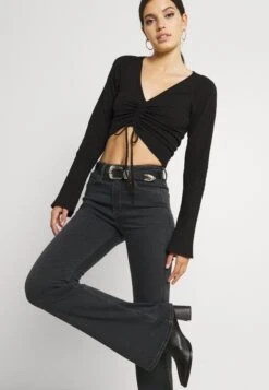 Lee Breese - Flared Jeans - Washed Black 11 Lee Breese - Flared Jeans - Washed Black -Anna Field Winkel 82a30d265d7b4922abf228ae3db9b454