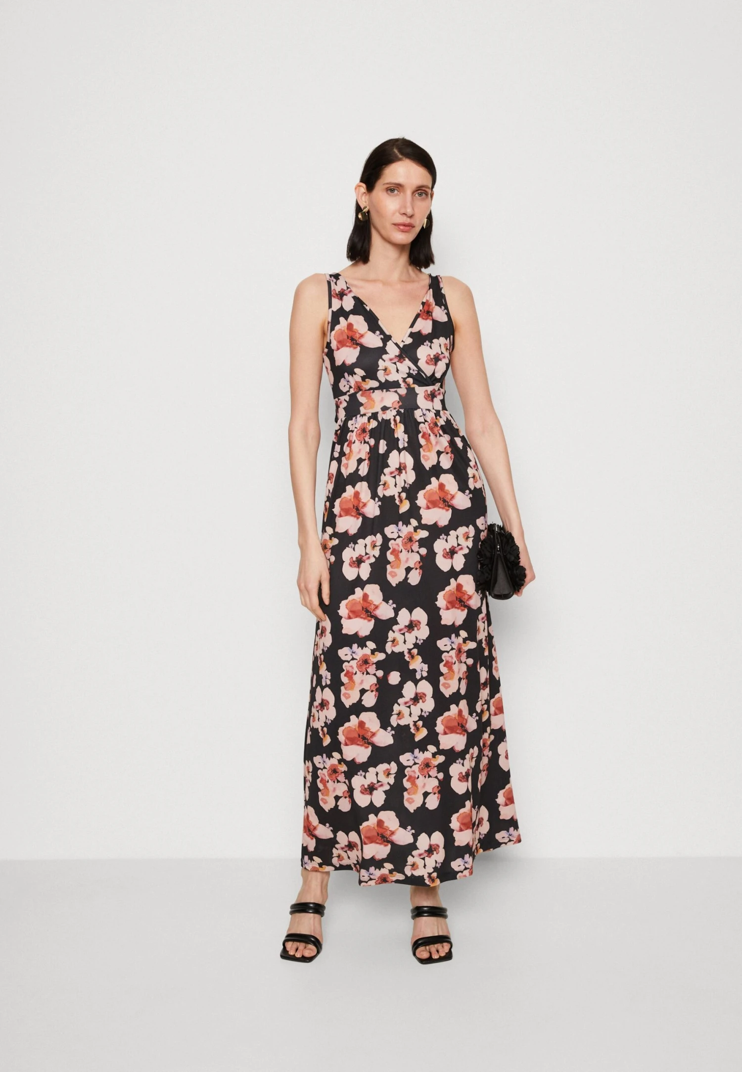 Anna Field Maxi-Jurk - Black/Pink/Multicoloured 7 Anna Field Maxi-Jurk - Black/Pink/Multicoloured - Afbeelding 5