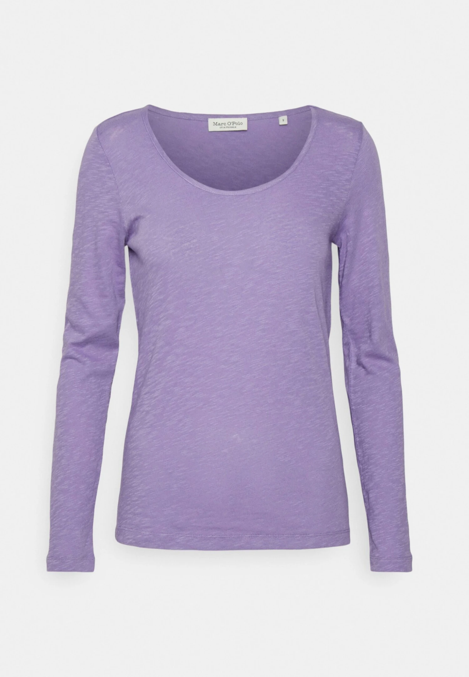 Marc O'Polo Deep Round Neck - Longsleeve - Sunbleached Purple 3 Marc O'Polo Deep Round Neck - Longsleeve - Sunbleached Purple