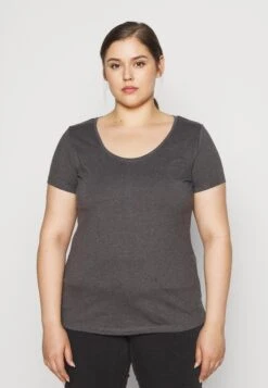 3Er Pack- T-Shirt Basic - White/Black/Dark Grey -Anna Field Winkel 889bd6ef98414779a2bf545c78919ebd