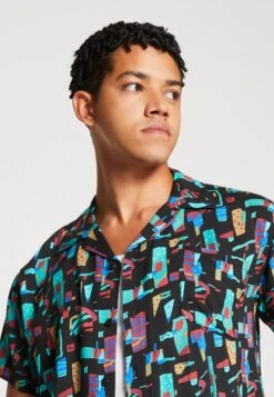 Kaotiko Shirt Bel Air Unisex - Overhemdblouse - Turquesa -Anna Field Winkel 8cd734c2a2b946b89cb17b5f800556fa