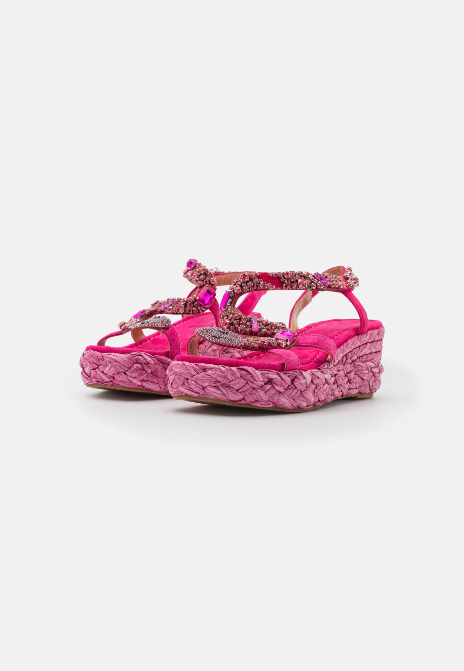 Alma En Pena Sandalen Met Sleehak - Fuxia 5 Alma En Pena Sandalen Met Sleehak - Fuxia - Afbeelding 3