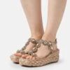 Alma En Pena Sandalen Met Sleehak - Beige -Anna Field Winkel 92087546ab5a4ad3a065eaa93926a971