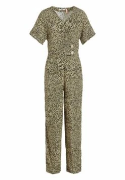 Khujo Borgia - Jumpsuit - Schwarz-Gelb Geblümt -Anna Field Winkel 94c94a900955432e91ca478d2d81a101