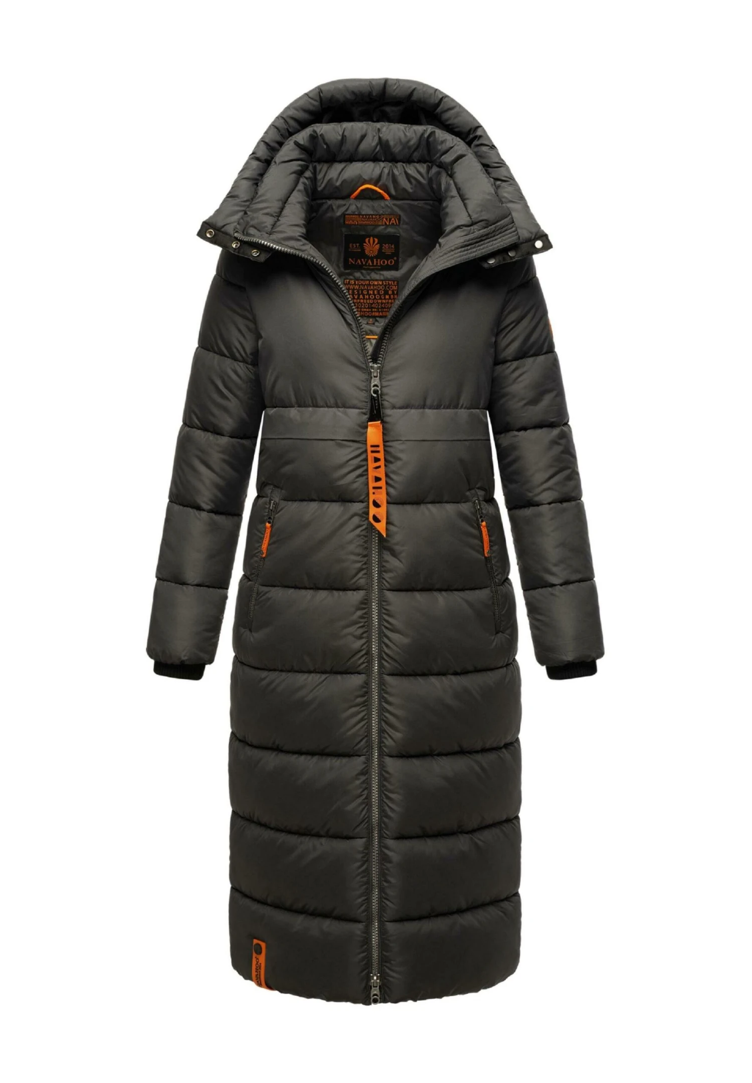 Navahoo Kristallblume - Winterjas - Dark Grey 3 Navahoo Kristallblume - Winterjas - Dark Grey