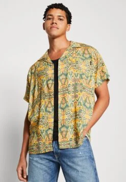 Kaotiko Shirt Jordania Unisex - Overhemdblouse - Mustard -Anna Field Winkel 9f8a8bc2b41949e5a6160e2b7432e5b0