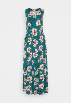 Anna Field Maxi-Jurk - Dark Green/Pink -Anna Field Winkel a73ea3f57bac494981bebf50dc4aeb2e