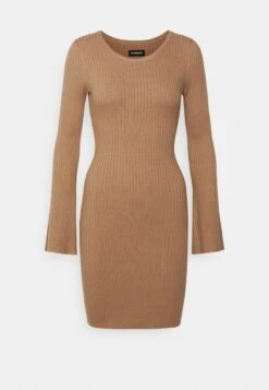 Even&Odd Knit Loose Fit Flared Sleeves Dress - Gebreide Jurk - Camel -Anna Field Winkel ae7acf3e8a0d4e8cb7a2aa4bf1ce1789