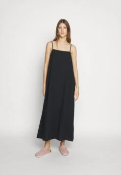 Minimum Vikilino - Maxi-Jurk - Black -Anna Field Winkel aea427ee95b945a59e9bceed7d3fbc6c