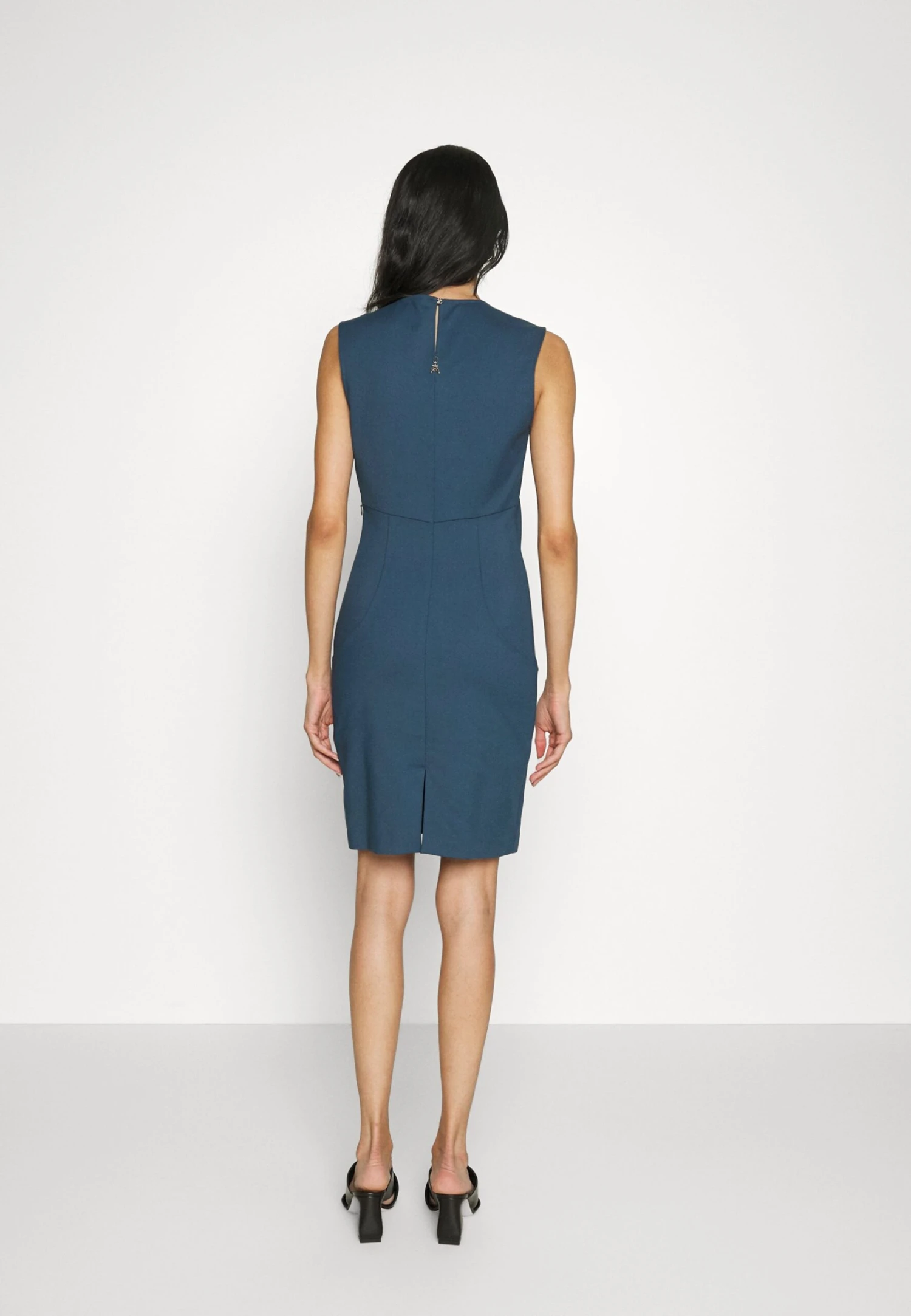 Patrizia Pepe Abito Dress - Etui-Jurk - Petrol Blue 5 Patrizia Pepe Abito Dress - Etui-Jurk - Petrol Blue - Afbeelding 3