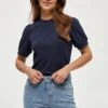 Minus Johanna- T-Shirt Basic - Dark Blue -Anna Field Winkel b4997a200aff420ea02d36a8b3aba690